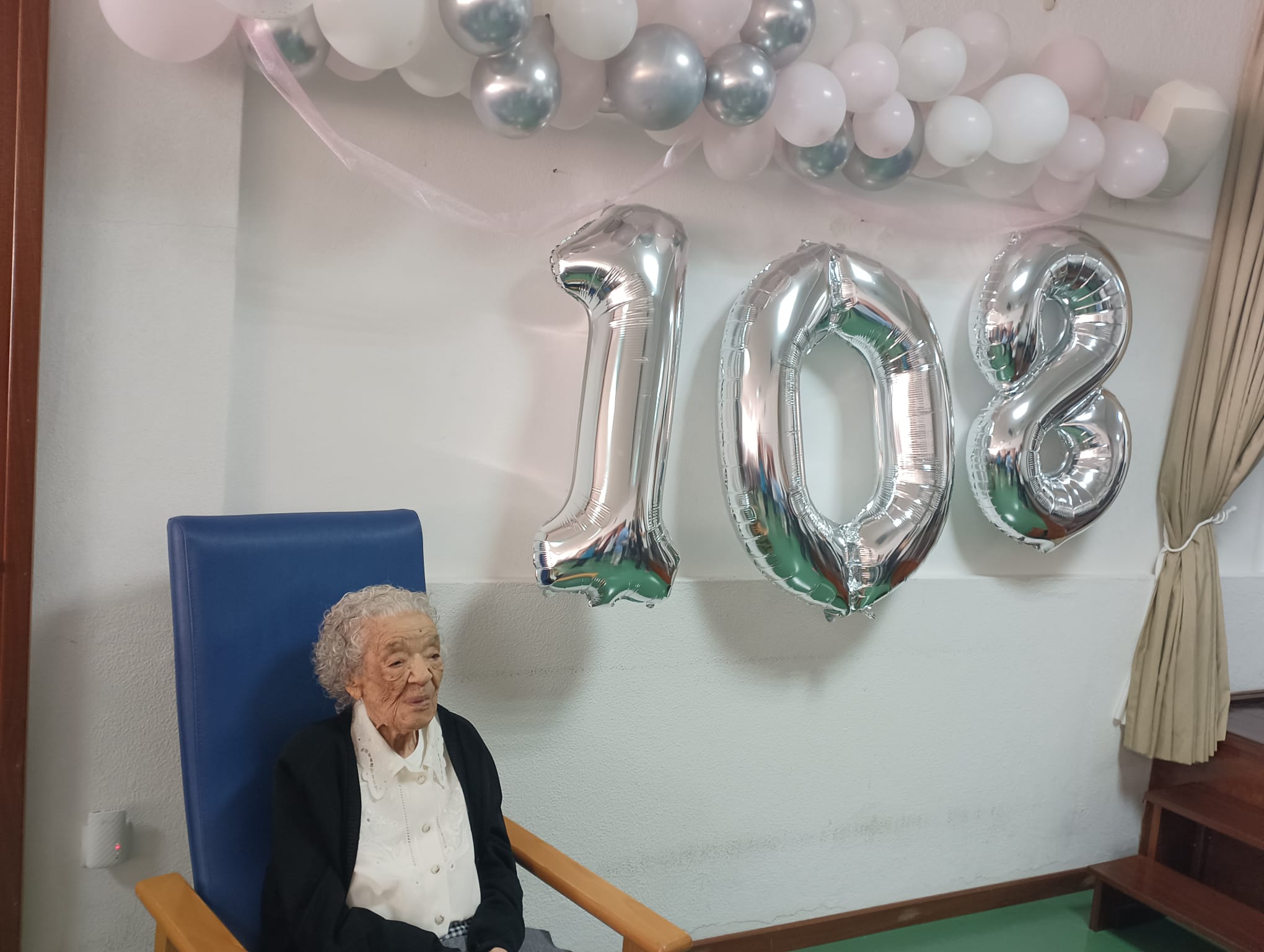 108º aniversário da nossa utente mais crescida